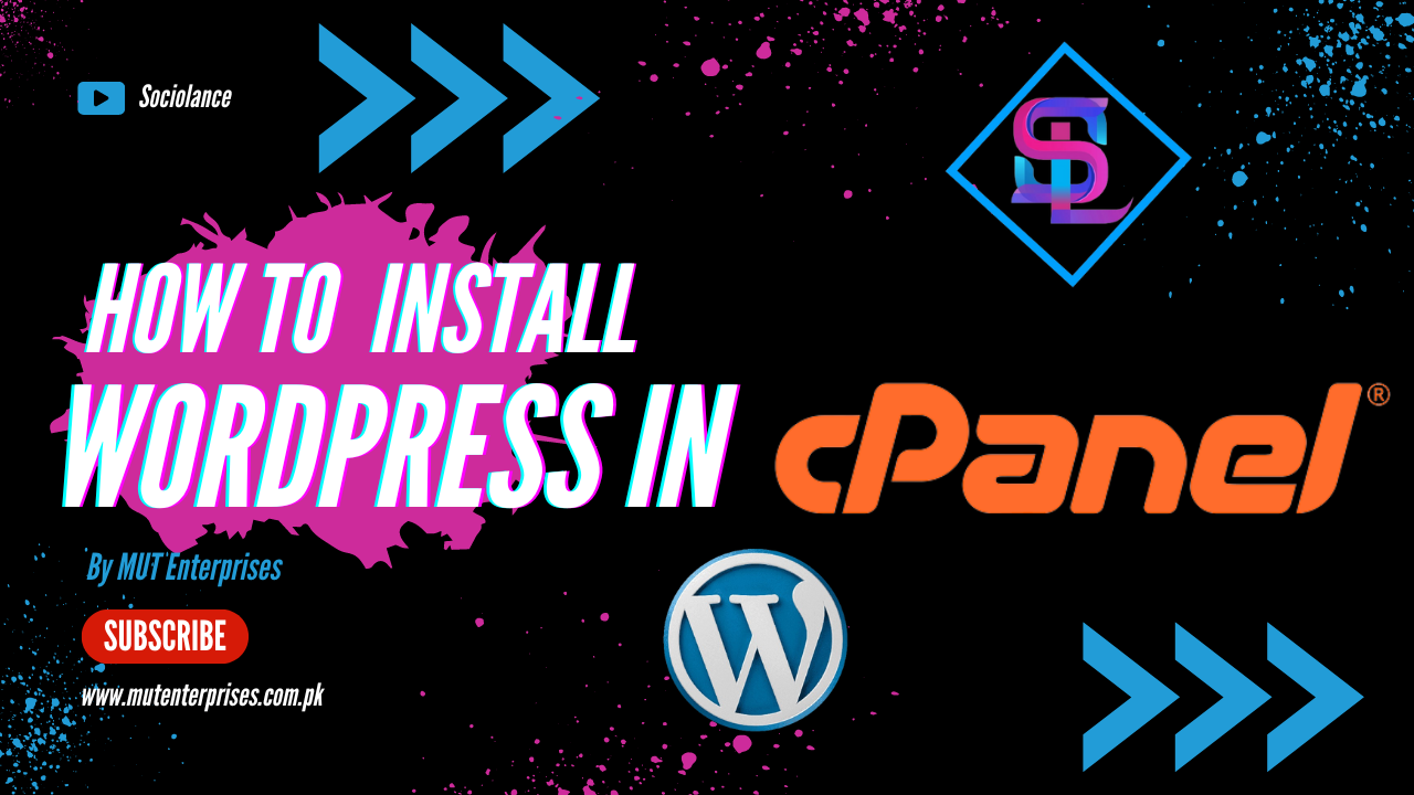 How to Install WordPress in cPanel - MUT Enterprises